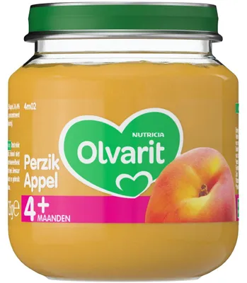 Productafbeelding van Olvarit Perzik appel 4M02 (125 gr)