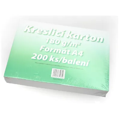 Produktbild von Zeichenkarton 180g A4 (200 St.)