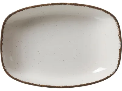 Produktbild von Teller tief 23,5x16cm creme Casa