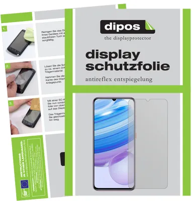 Zdjęcie produktu dla 2x Folia ochronna do Xiaomi Redmi 10X Pro matowy ekran ochronny Folia ochronna wyświetlacza dipos