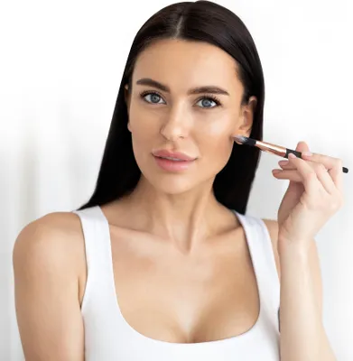 Image de Pinceau de Maquillage - COSMETIC CLUB - 15 Pinceaux - Noir