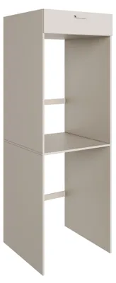 Produktbild von Selsey Holv – Waschmaschinen-Überbauschrank 68 cm, für 1 Gerät, Kaschmirgrau