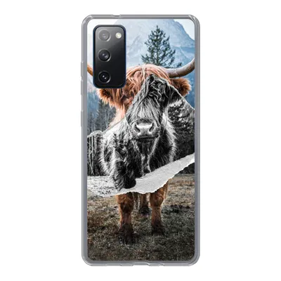 Produktbild von MuchoWow® Handyhülle Schutzhülle Hülle für Samsung Galaxy S20 FE Schottischer Highlander - Kuh - Tiere Silikon Softcase Handy Hülle - Abdeckung