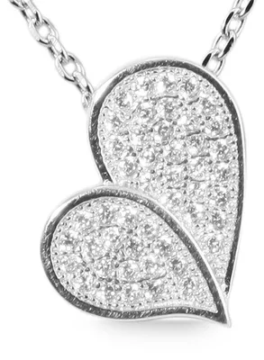 Produktbild von Akzent Damen Anhänger Ninian "Ninian" aus 925 Sterlingsilber, rhodiniert, langlebig