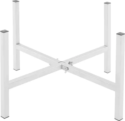 Immagine prodotto di Griglia da falò - Supporto regolabile - Acciaio inossidabile 201 - 48/69 cm - Per focolari e campeggio - Argento