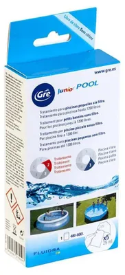 Image de Gre Traitement pour petites piscines sans filtre Blanc  Blanc Taille unique