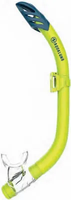 Image de Aqualung Pike Tuba de plongée jaune jaune One Size