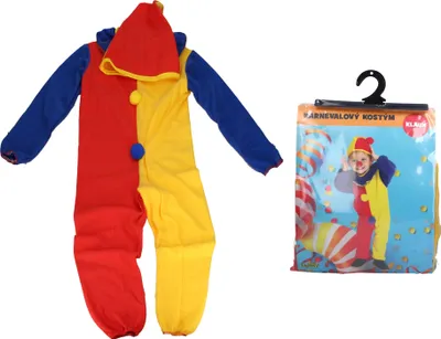 Obrázek produktu pro Set karneval - klaun M 110-120 cm