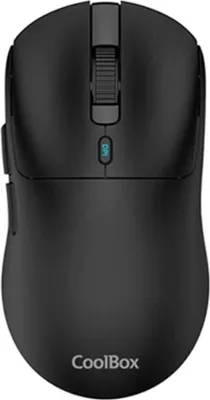 Produktbild von CoolBox W03, rechts, Optisch, RF Wireless + Bluetooth + USB Type-C, 10000 DPI, Schwarz