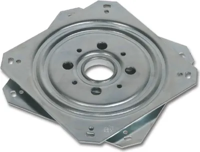 Produktbild von OMGE Kugellager-Schwenkplatte 155 x 155 mm, Höhe 10,5 mm, Stahl verzinkt