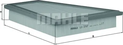 Produktbild von Luftfilter MAHLE LX 2787 für BMW 5 Touring (F11) Filtereinsatz