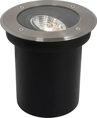 Produktbild von Moderner Bodenstrahler für den Außenbereich aus Stahl AR70, Verstellbar, IP65   Delux
