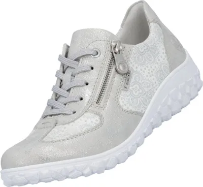 Immagine prodotto di Scarpe basse da donna Rieker argento - Extra larghe