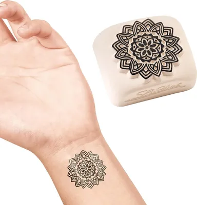 Image de COLOP Tatouage tampon LaDot pierre "Mandala" large