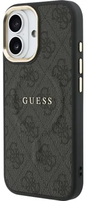 Zdjęcie produktu dla Etui na telefon komórkowy iPhone 17, Guess Hardcase 4G Classic MagSafe, czarne