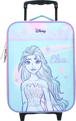 Produktbild von Vadobag Trolley Frozen II Star Of The Show mit funkelnden Sternen und Elsa-Print blue One Size