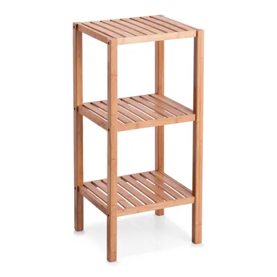 Image de Étagère Zeller, bambou, 37 x 33 x 80 cm, marron