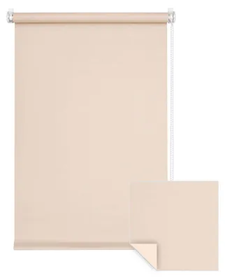 Produktbild von Verdunkelungsrollo Fenster ohne Bohren Klemmfix 60x150cm beige VICTORIA M