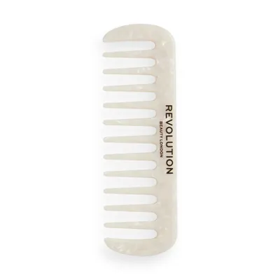 Obrázok produktu pre Široký hrebeň Natural Curl pre kučeravé a husté vlasy (hrebeň na zuby biely)