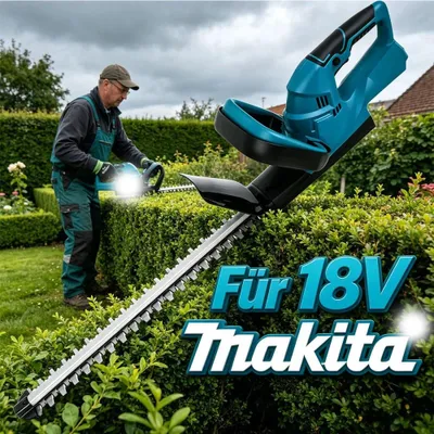 Productafbeelding van Voor Makita 18V accu heggenschaar, heggensnijder, 500W, 51 cm, heggetrimmer