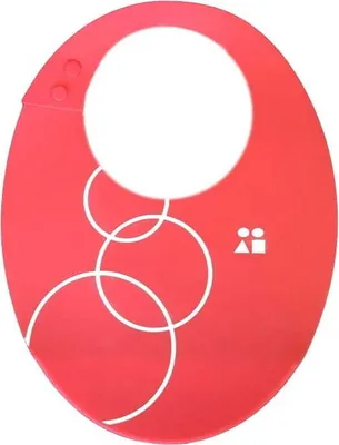 Obrázek produktu pro Silikids, silikonová zástěra s odnímatelnou kapsou – barva Spice