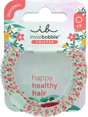 Obrázek produktu pro Gumička Twistar Oasis Mint Braids 3 ks