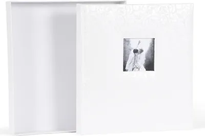 Immagine prodotto di Henzo album di nozze Cira 28x30,5 cm 60 pagine bianche copertina in tessuto