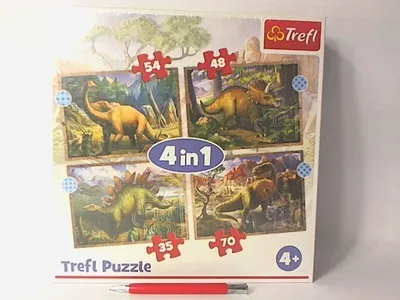 Zdjęcie produktu dla Trefl Ciekawe dinozaury, 70 szt., Dinozaury, 4 lat(a)