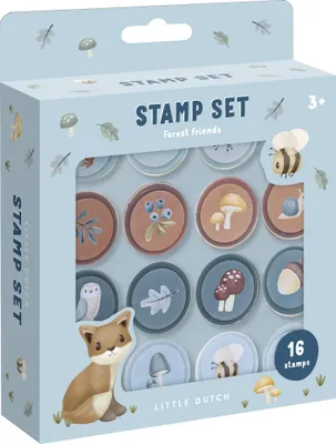 Image de Little Dutch- Set de tampons Forest Friends