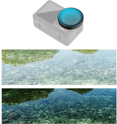 Image de Filtre polarisant CPL pour l'objectif de la caméra DJI Action 5 Pro