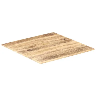Image de vidaXL Plateau de table en bois massif de manguier 15-16 mm 80x80 cm