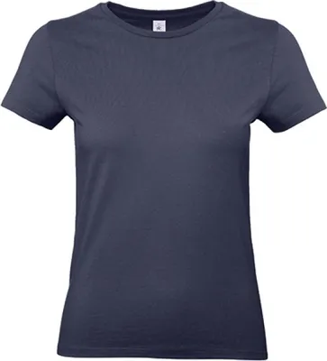 Produktbild von B&C TW04T | Damen T-Shirt / 100 E190 - Farbe: Urban Navy - Größe: L