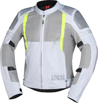 Produktbild von IXS Trigonis-Air Motorrad Textiljacke, grau/gelb, S