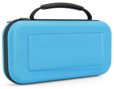 Produktbild von MoKo Tasche für Nintendo Switch 2 (2025), für 10 Spiele und Konsole Zubehör – Blau