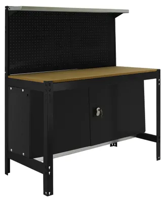 Zdjęcie produktu dla SIMONWORK BT3 CABINET 900 ANTRACYT/MADEIRA Metalowy stół warsztatowy
