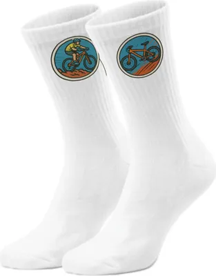 Produktbild von epicsocks Fahrradabenteuer Pfadkrieger Socken in 42-46 im Paar