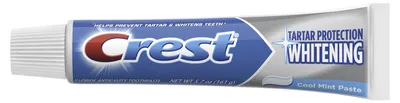 Zdjęcie produktu dla Crest | Wybielająca Pasta do Zębów, Pasta z Fluorem, Wzmacnia Szkliwo, Świeży Oddech, Przeciw Próchnicy | Tartar Whitening - 161g
