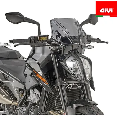 Image de Pare-brise fumé GIVI 25 x 31 cm pour KTM Duke 790/890 R