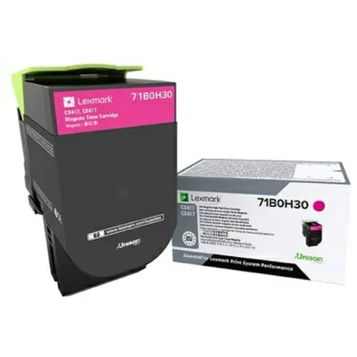 Produktbild von Lexmark X417 - Hohe Ergiebigkeit - Magenta - original - Tonerpatrone LCCP - für Lexmark CS417dn, CS517de, CX417de, CX517de