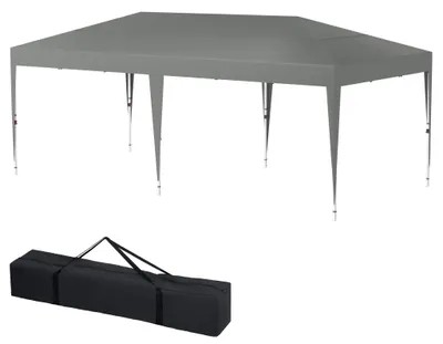 Productafbeelding van Feesttent - Partytent - Paviljoen - Tuinkamer - Tuintent - 3x6 meter - Waterdicht Polyester