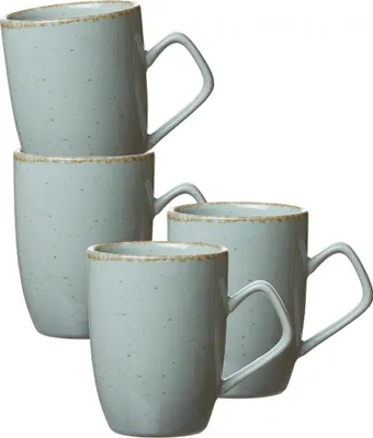 Produktbild von Ritzenhoff & Breker Casa Henkelbecher 380 ml 4er Set blau