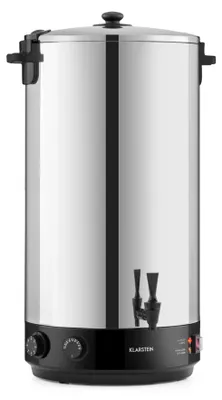 Produktbild von Klarstein KonfiStar 60 Einkochautomat - Einkochtopf, Einkocher, Heißgetränkespender, Größe: 60 Liter, 30-110 °C, Timer: 20-120 min, Warmhalte-Funktion, geschmacksecht, Edelstahl poliert
