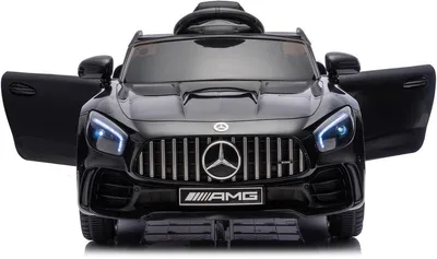 Produktbild von Playhouse Kinder Elektroauto Mercedes GTR AMG 90 Watt, Bluetooth, FM-Radio, 2X Motoren 12V, Eva Räder, Fernbedienung 2.4G, Kinderauto Kinderfahrzeug