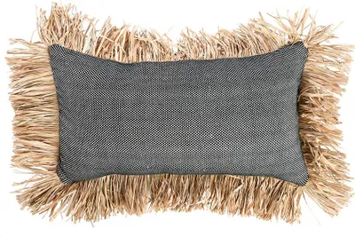 Produktbild von Bazar Bizar Der Baumwolle Bonita Kissenbezug - Schwarz Natur - 30x50