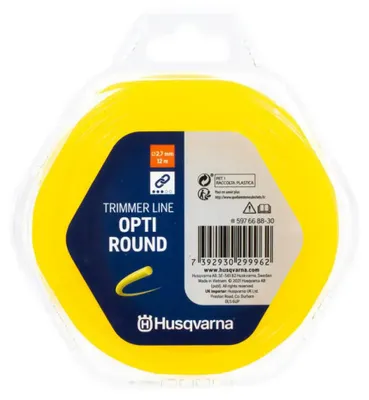 Obrázok produktu pre Korda na kosenie 2.7 mm x 12 m HUSQVARNA OPTI ROUND