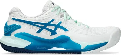 Produktbild von Asics Tennisschuh Gel Resolution 9 Clay Damen Weiß Blau