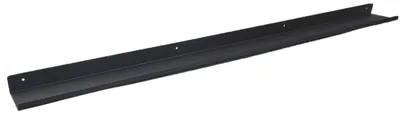 Produktbild von Wandregal MANDY im modernen Design, aus schwarzem Metall, 120 cm Breite