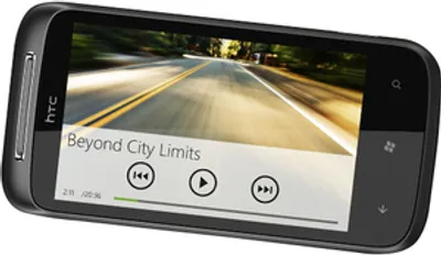 Produktbild von HTC HD7, 10,9 cm (4.3"), 400 x 800 Pixel, 1 GHz, Windows Phone 7, Schwarz