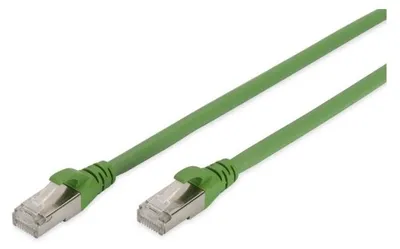 Immagine prodotto di DIGITUS Cavo patch CAT 6A S/FTP, PUR (TPU), 2 m, verde