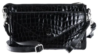 Produktbild von Golden Head Leder Handgelenktasche Umhängetasche Cayenne RFID Protect Mini-Tasche 8216 Schwarz